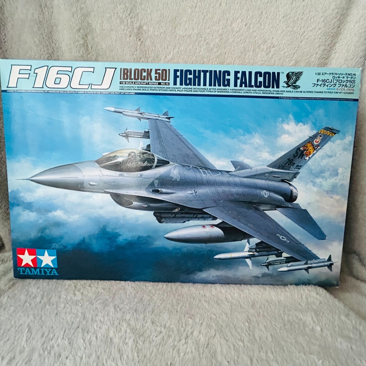 TAMIYA F-16CJ Block 50 Fighting Falcon 1/32 No15 US Air Force TAM