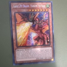Yu-Gi-Oh! Harpie's Pet Dragon Fearsome Fire Blast Effect Holo LDS3-EN138 2000/2…