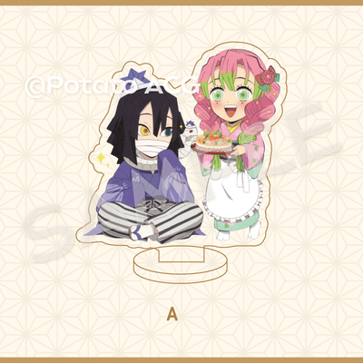 Demon Slayer Iguro Obanai Kanroji Mitsuri Decor Acrylic Standing