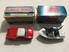2 X Vintage Matchbox Star Car Collection -Animal House Corvette/ JAWS Amity Boat