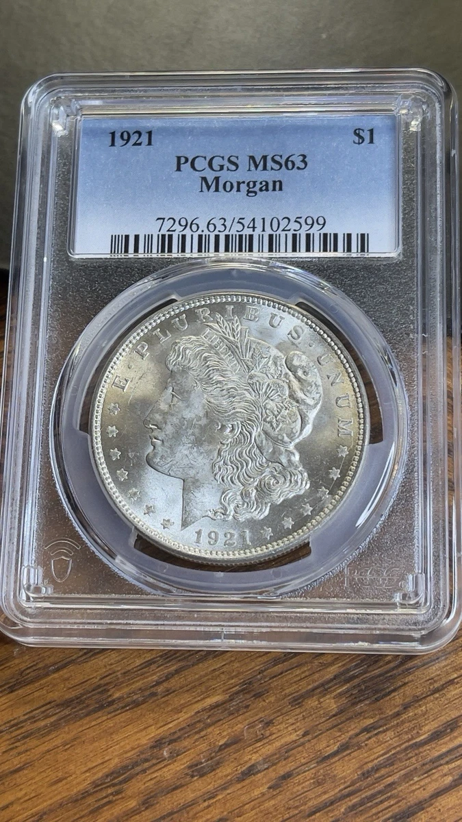 1921年モーガン銀貨 MS63 MS 63 Graded 1921 Year Morgan US Dollars (1878-1921) for sale | eBay