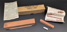 Vintage Lohman No. 110 Turkey Call Original Box w/ Manual