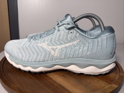 MIZUNO Wave Sky Waveknit 3 Women's 9.5 Shoe Glacier Gray Running Sneakers Shoes