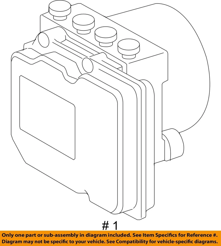 Módulo de control de bomba ABS Toyota Camry 2010-2011 C3WHO Foto 4 de 4