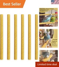 Small Sand Perch Covers - Ideal for Parakeets, Lovebirds  Easy Bird Hygiene