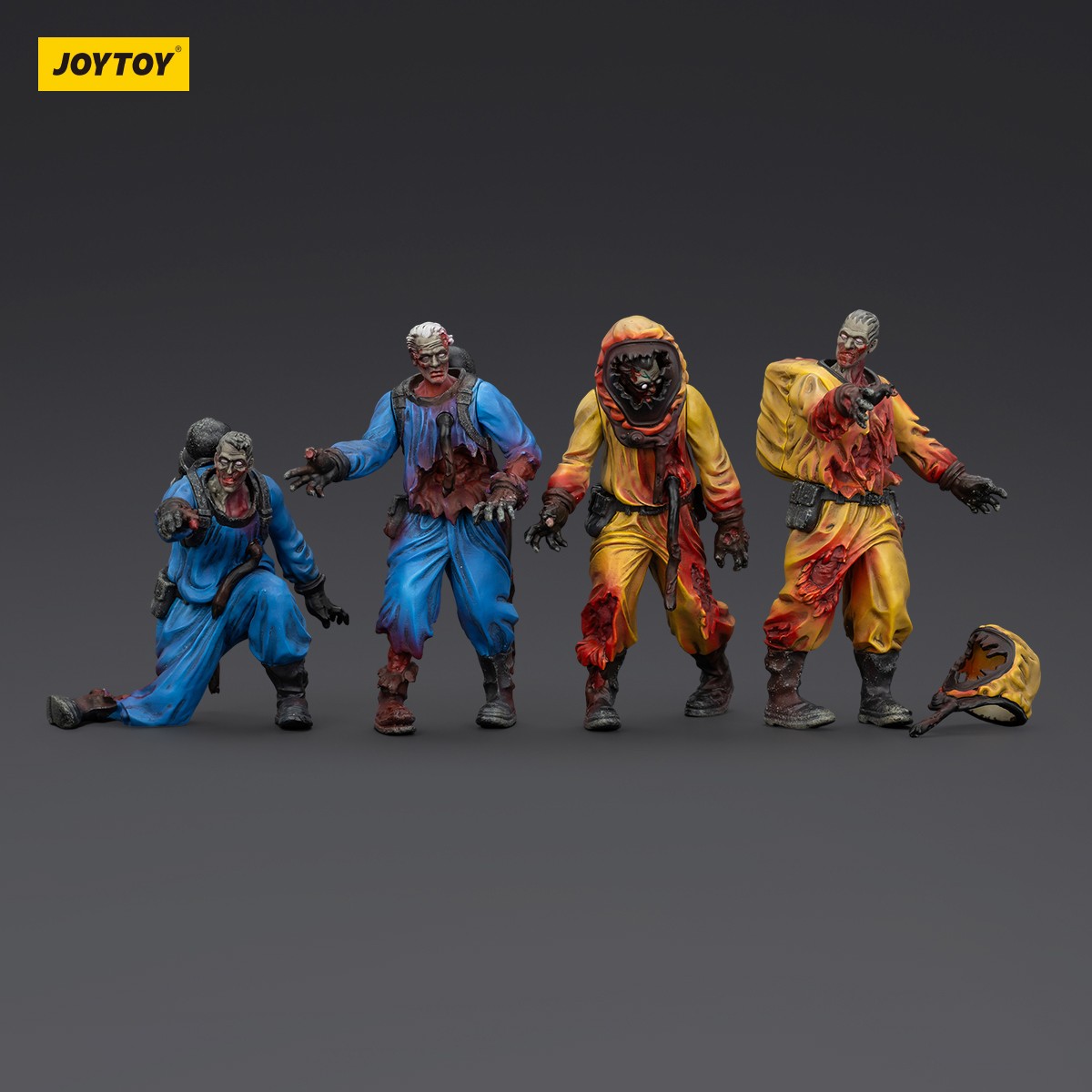 HiPlay JOYTOY 1/25 Dark Source Zombie Figure Biochemical Lab Team