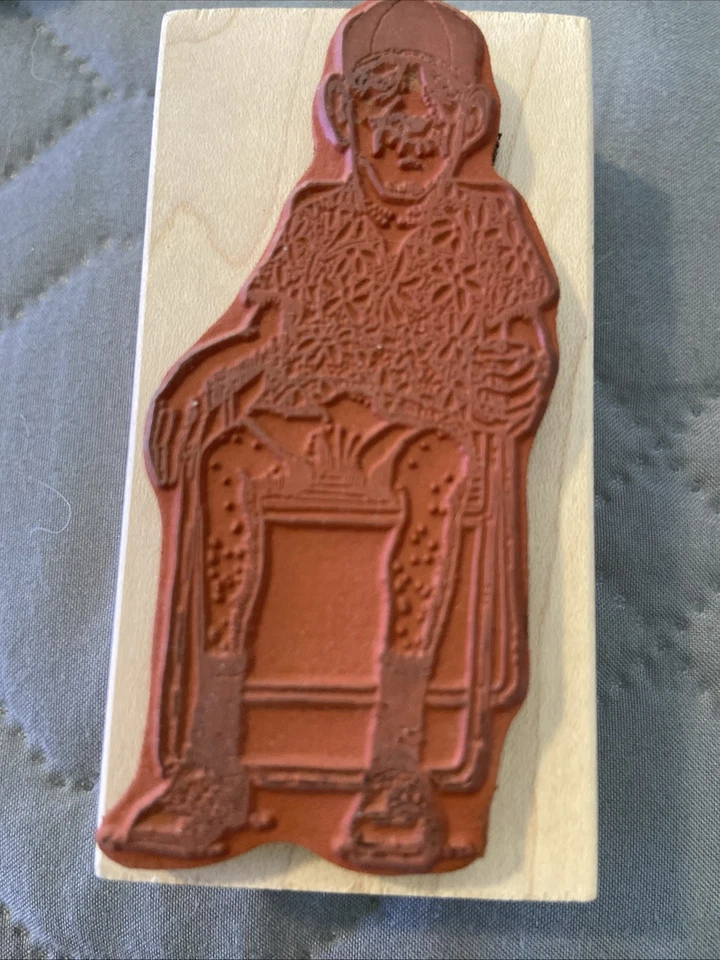 6 Funny Rubber Stamps Old Men And Women - Image 3 of 4