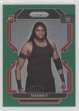 2022 Panini Prizm WWE Green Prizm Shanky #120 1u6