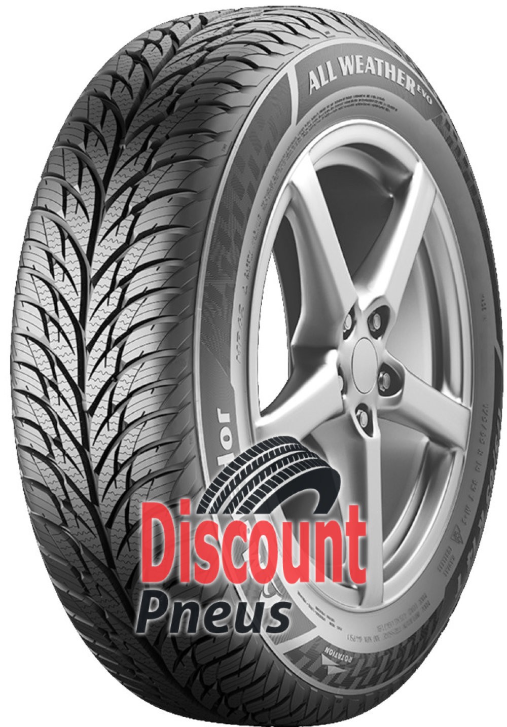 Matador MP62 All Weather Evo 215/60 R16 99V XL EVc évite le changement de pneu