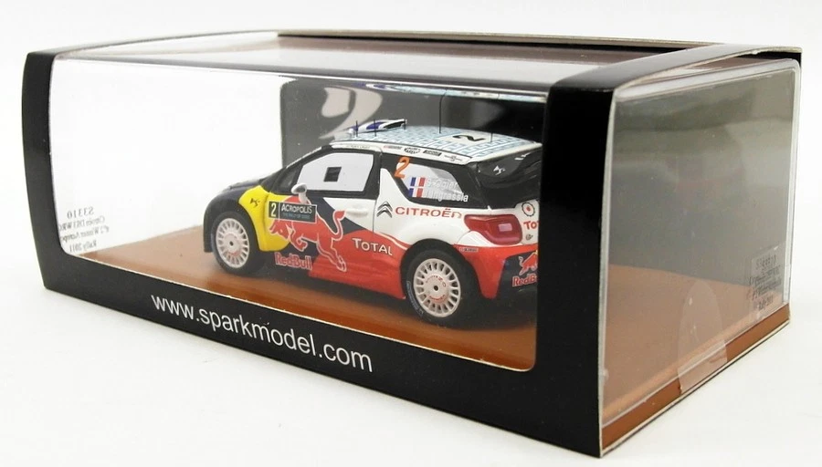 Spark масштаб 1/43 S3310 - Citroen DS3 WRC #2 победитель ралли Акрополя 2011 - Изображение 4 из 4