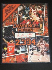SYRACUSE BASKETBALL ALL TIME LEADING SCORER LAWRENCE MOTEN #21 AUTOGRAPH 11X14!!