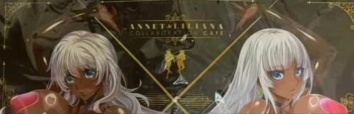 Aoi Nagisa Collaboration Cafe Liliana Annette san Playmat Desk Mat 60×35cm New