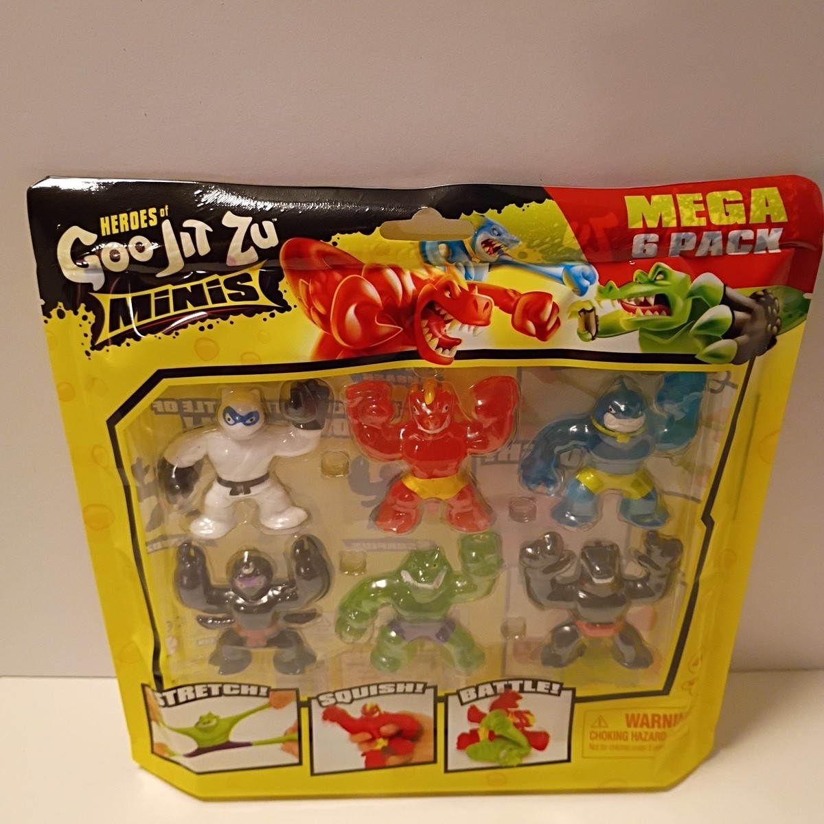 Heroes of Goo Jit Zu Minis MEGA 6 PACK Goo vs. Evil | eBay