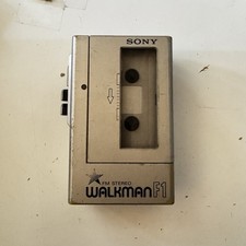 Sony Walkman WM-F1 FM Cassette Player Vintage Tested