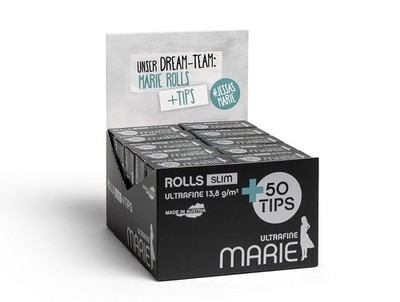 20x Marie Rolls Slim 5m + Tips 