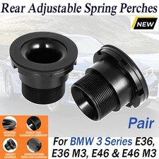Height Adjustable Rear Spring Perches For BMW E36, E36 M3, E46, E46 M3 20-50mm
