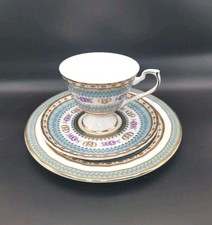 Royal Pembroke And Edwards Fine Bone China Retro Regency Style Cup Saucer Plate
