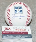 ANDRUW JONES Braves Signed HOF logo MLB BASEBALL + JSA Witness COA WB480603
