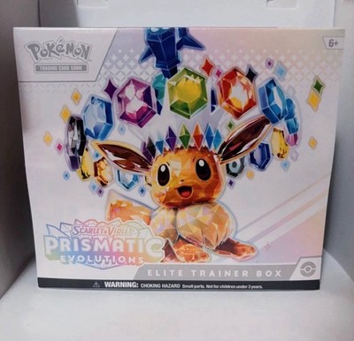 Pokémon Prismatic Evolutions ETB Elite Trainer Box Sealed