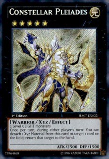 Constellar Pleiades Secret Rare Hidden Arsenal 7: Knight of Stars HA07-EN022 NM
