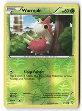 Wurmple 6/124 Common Dragons Exalted Pokemon Reverse Holo Lightly Played