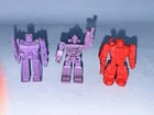 1980’s TRANSFORMERS Vintage G1 Decoy Mini Figures Lot Megatron