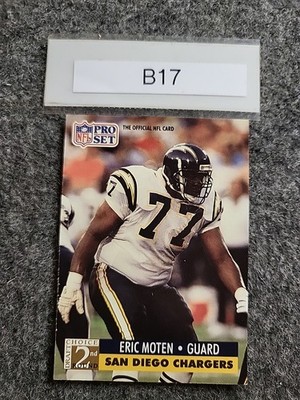 1991 Pro Set - 2nd Round Draft Choice Eric Moten #776 (RC)
