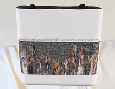 1/1 ORIGINAL Rex Chapman Tote Hand-Drawn From Wheelchair - Miami Heat