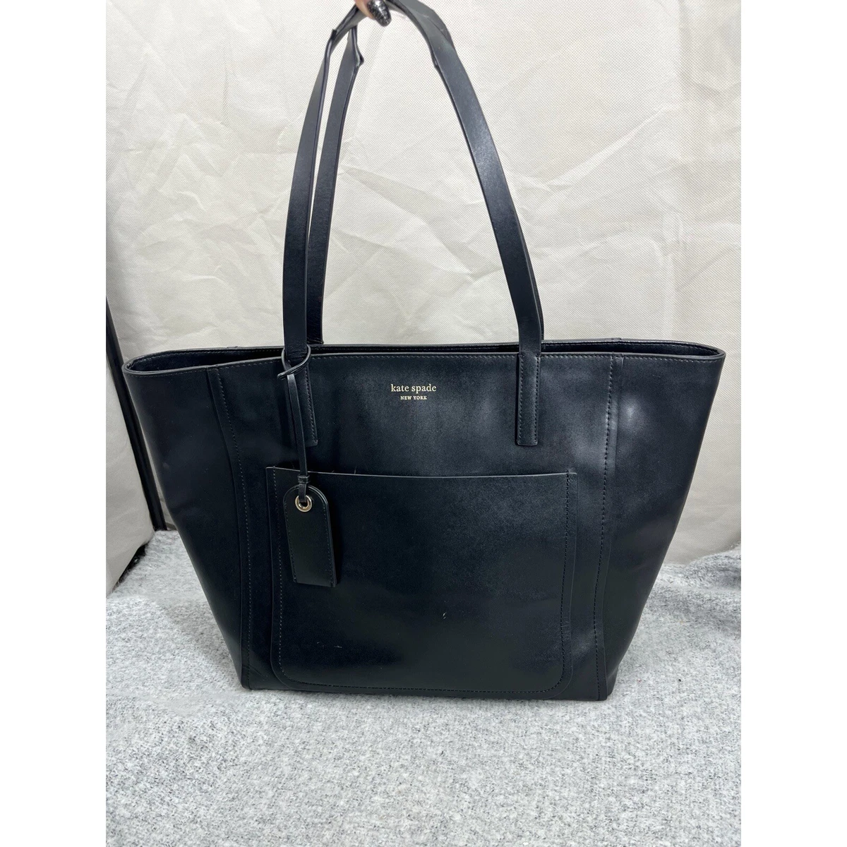 Kate spade tote with front best sale pocket