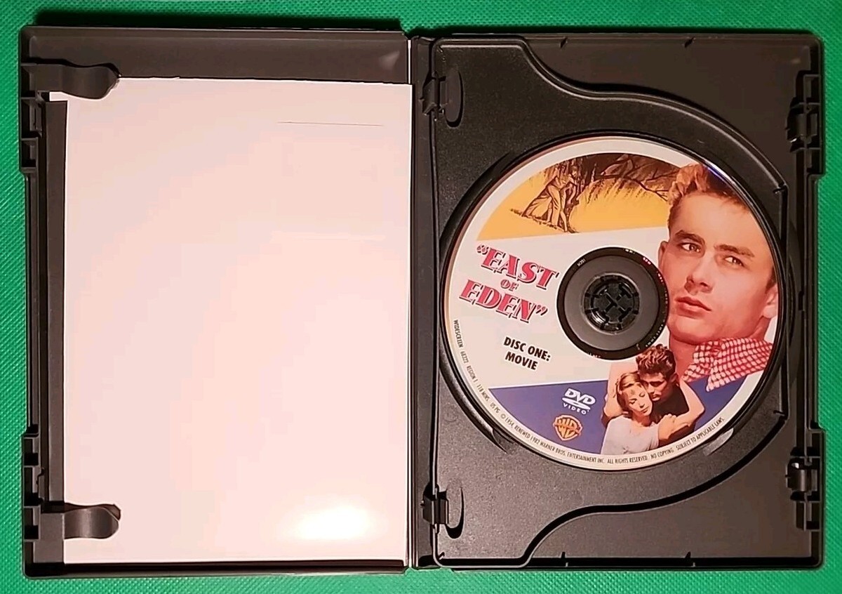 Steinbeck's East Of Eden (2DVDs, 1954, Reissued 2005) JAMES DEAN