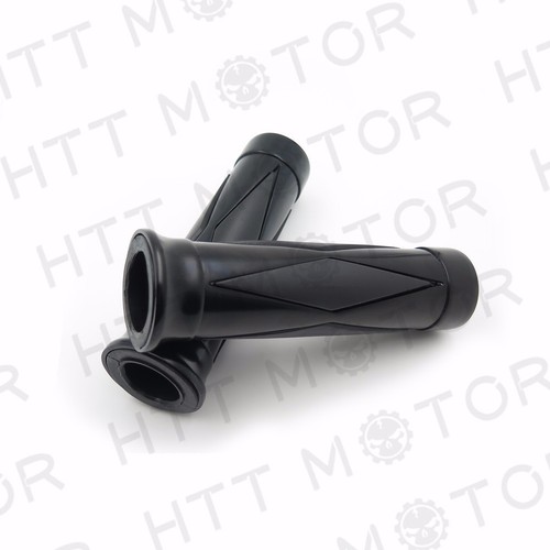 1" Handlebar Skull Hand Grips For Harley Softail Dyna Sportster Custom Low Rider - Bild 7 von 7