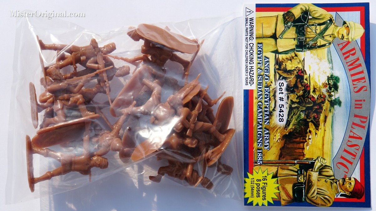 Armies in Plastic: Egypt & Sudan (1885) Anglo-Egyptian Army - 1/32
