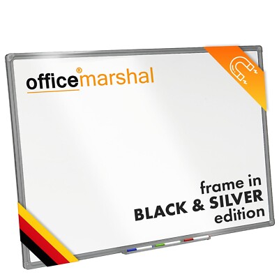 Whiteboard 90x60 | Schreibtafel Magnettafel Wandtafel auch Zubehör zur Auswahl