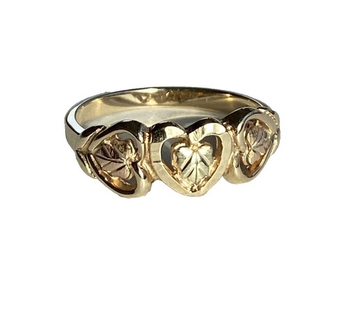 Black Hills Gold Womens Watch 23mm MOP Gold Tone 12K Leaves  display picture 3