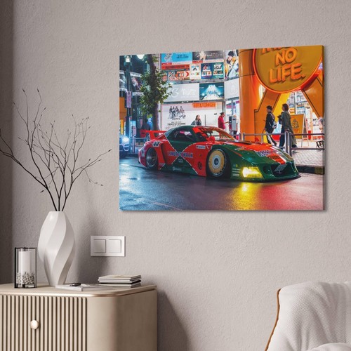 Mazda FD RX7 High Resolution Museum Quality Horizontal Canvas Print #002 - Picture 2 of 10