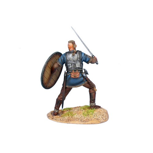 first legion: vik013 viking king with sword and shield