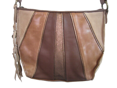 THE SAK MULTI COLOR LEATHER SHOULDER BAG PURSE UNIQUE HOT | eBay display picture 2