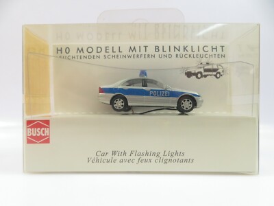1:87 Busch 5615 Mercdes Polizei mit Blaulicht #A580