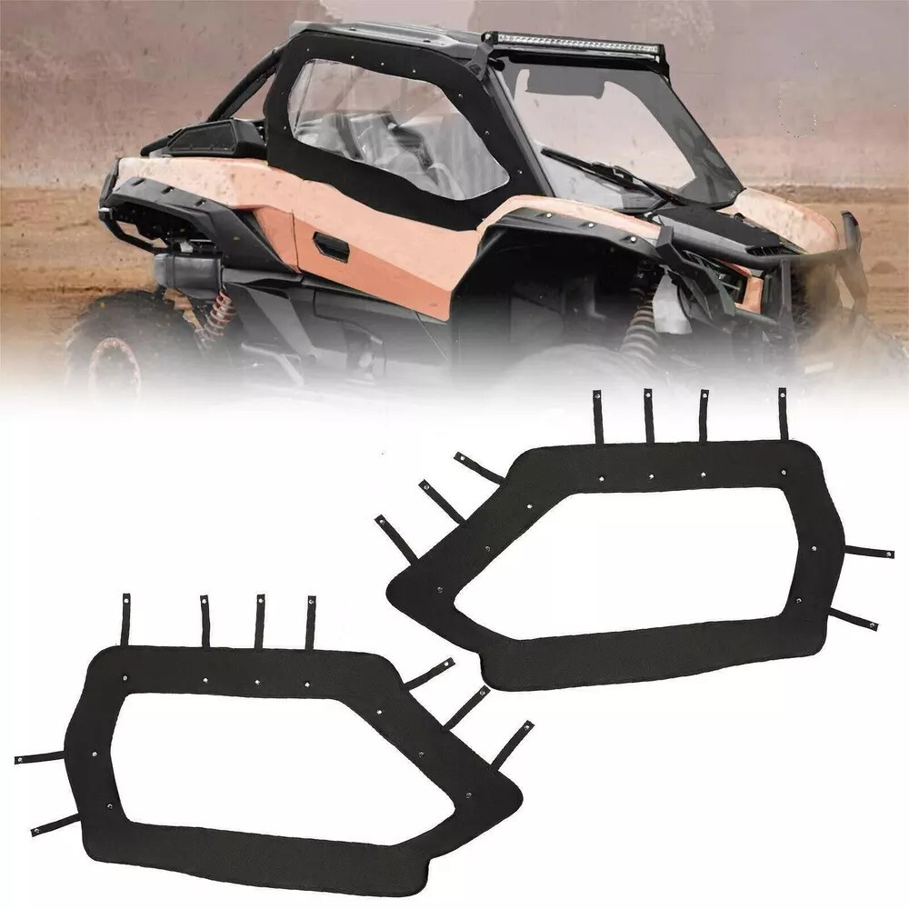 2020-2024 Kawasaki Teryx KRX 1000 Soft Upper Doors Windows Set for