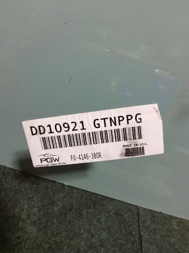 Nuevo OEM 07-12 Lincoln MKZ lado del pasajero puerta delantera derecha ventana vidrio DD10921  Foto 4 de 4