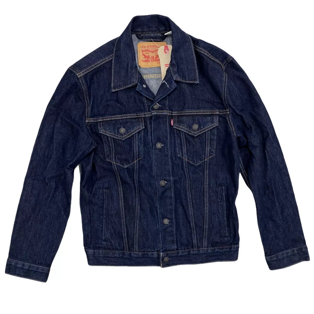 Levi's blue top trucker jacket