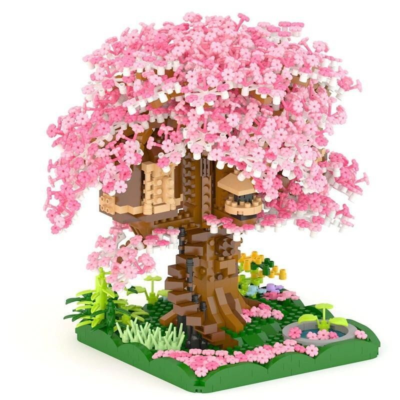 NEW LEGO Sakura Tree Cherry Blossoms micro Block Bric 2028 piece from