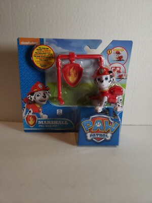 Paw Patrol Marshall Pull Backand Release Pup Nickelodeon-Red - Spin Master-New