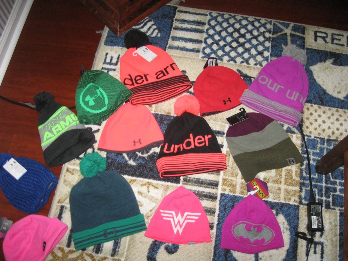 UNDER ARMOUR Unisex Winter Hats, Men,Ladies&Youth, All Colors&Styles