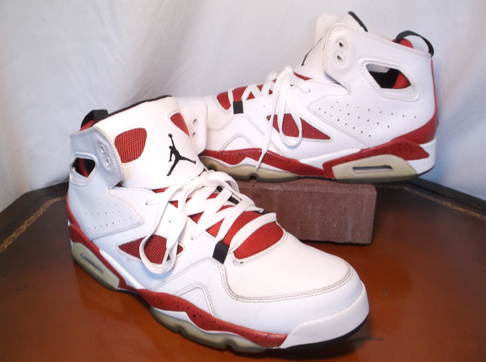 Nike Air Jordan Flightclub 91 Basketball Shoes 2012 555475-101 Men's Sz. 13 M US Nike Air Jordan Flightclub 91 Basketball Shoes 2012 555475-101 Men's Sz. 13 M US