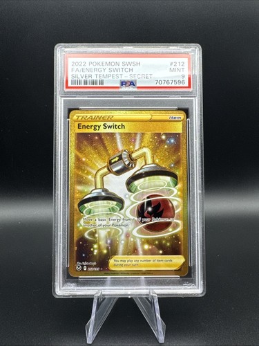Energy Switch graded PSA 9 for sale on eBay