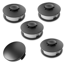 Set 4 Spule 1 Haube passend für Gardenline Elektro Rasentrimmer GLR & GLT Modell
