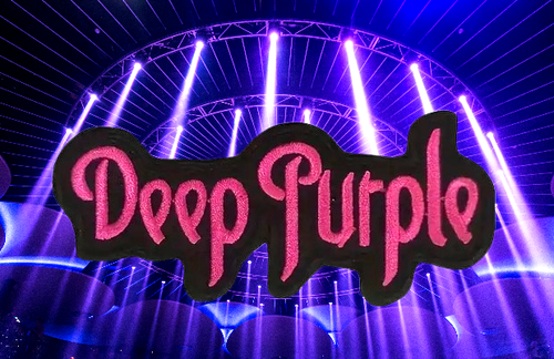DEEP PURPLE Rock & Roll Band - 1.50" x 4.0" Embroidered Iron On Patch NEW - Picture 4 of 5