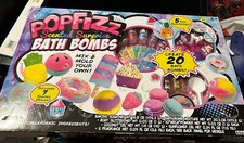 Pop Fizz Magical Surprise DIY Bath Bombs Kit,Create Sweet Treats w Essential Oil