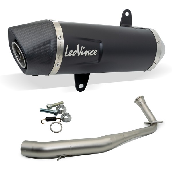 Auspuffanlage LeoVince Nero Mit Katalysator & Zulassung FüR Honda PCX 125-image